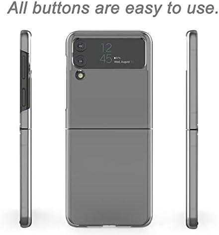 Прикажи Случај За Samsung Galaxy Z Flip 4 Транспарентен Случај