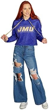 LOJOBANDS Women'sенска задната облека облека од колеџ Ден на игра со крзно дуксери за дуксери направена во САД