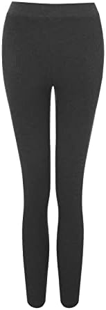 Dsodan женски руно поставени хеланки зимски високи половини дебели топло кашмир тенок фит јога панталони тренингот термички хеланки