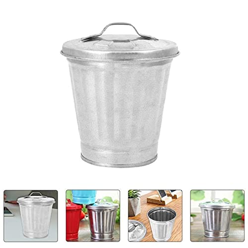 Abecel Monage, десктоп отпадоци за отпадоци симпатична мини ѓубре може да се складира тегла за садови за тенџере, држач за отпадоци
