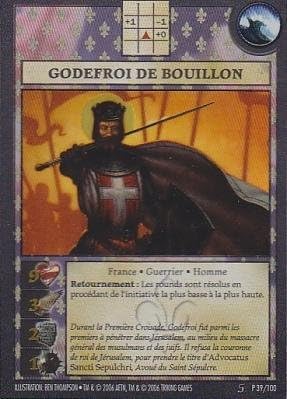 Анахронизам Француска промо картичка Годфри од Буион П39