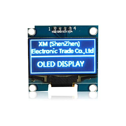 Galaxyelec 1pcs 1.3 OLED модул сина боја IIC IIC IIC IIC 128X64 1.3 инчен OLED LCD LED дисплеј модул 1.3 IIC I2C комуницира D12 за Arduino