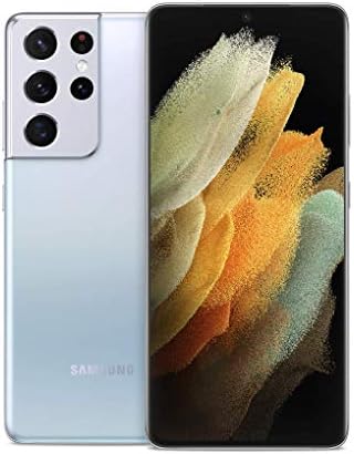 Samsung Galaxy S21 Ultra 5G, американска верзија, 128 GB, Phantom Silver - Отклучен
