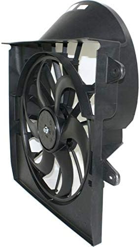 Компатибилен вентилатор за ладење на радијаторот SCKJ, компатибилен со мотор/сечило мотор и обвивка 3.7L/4.7L