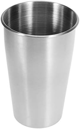 Чаши од не'рѓосувачки челик Cabilock Премиум метални метали за пиење здрави нераскинливи и стабилни за деца и возрасни