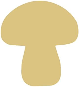 Исечок Од печурки Недовршено Дрво Домашна Кујна Надворешен Декор Самовила Земја Мдф Во Облик На Платно Стил 1