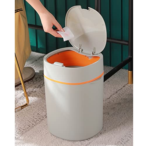 Кујнски ѓубре може да може да пресади отпадоци од типот со покритие, креативна луксузна кујна пластична отпадна хартија корпа за домашна