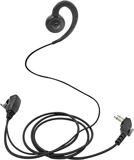 Wodasen G во форма на двонасочно радио слушалки C прстен вртање со глава за слушалки со PTT MIC за Hyt Hytera BD502 BD502I PD502 PD562