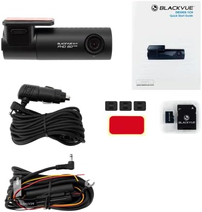 Blackvue DR590X-1CH СО 32gb microSD Картичка | Целосна HD Wi-Fi Dashcam | Поддршка За Режим На Паркирање | Вграден Мониторинг На Напон