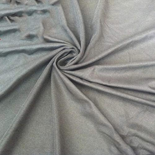 Облека за анти-зрачење на ЕМФ, ширина од 1,5 метри ширина EMF, заштитен ткаенина против зрачење ЕМФ заштита сребро влакна крпа за зрачење, ткаенина