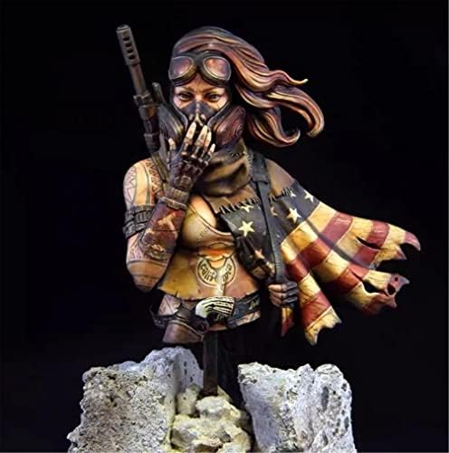 Goodmoel 1/10 Античка фантазија женски воин во воин смола, биста модел / необјавен и необоен војник Die Cast комплет / LS-3748