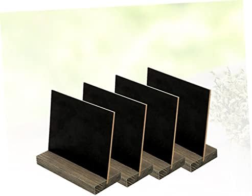 Stobok 10pcs Гроздобер знаци Chalkboards таблета Chalkboard Black Board Desktop Desktop Blackboard Display Cabinat