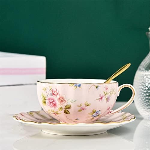Лдчнх Градина Цвет Чај Сет Керамички Кафе Шолја Постави Британската Коска Кина Пном Пен Кригла