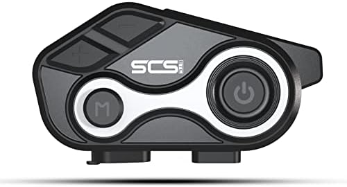 SCSETC Мотоцикл Bluetooth Домофон S-8X 1000m 2 Возачи Мотор Шлем Комуникациски Систем Слушалки Универзален Безжичен Интерфон (Водоотпорен/Без
