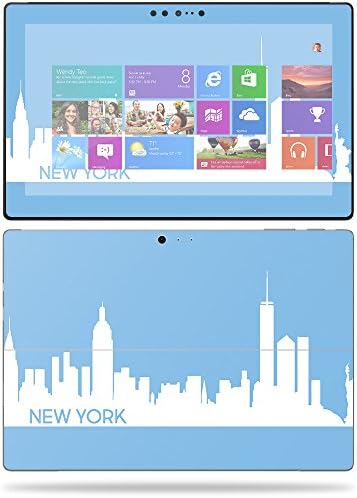 MOINYSKINS Кожата компатибилна со Microsoft Surface Pro - New York | Заштитна, издржлива и уникатна обвивка за винил декларална обвивка | Лесен за примена, отстранување и промена на ст?