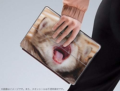 Декларална покривка на igsticker за Microsoft Surface Go/Go 2 Ultra Thin Protective Tode Skins Skins 001173 Cat Animal