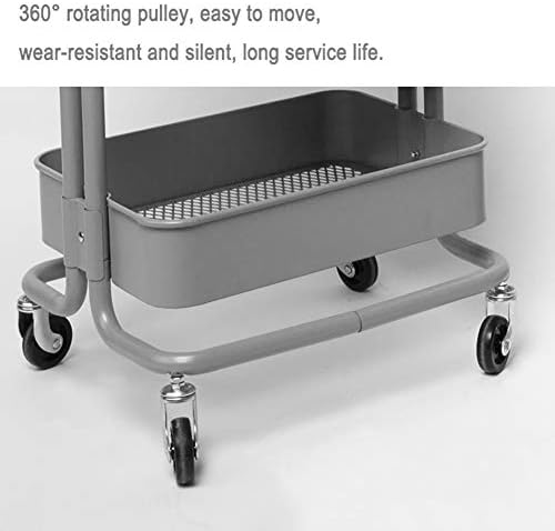 Ерик Ксијан светлина и силна алатка за домашна количка Мобилна количка за убавина за убавина за 3 нивоа работа домашна количка за