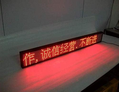 GOWE LED знаци, 16 * 160PIXELS LED -табла за пораки во затворен простор, големо снабдување, LED Moing Sign