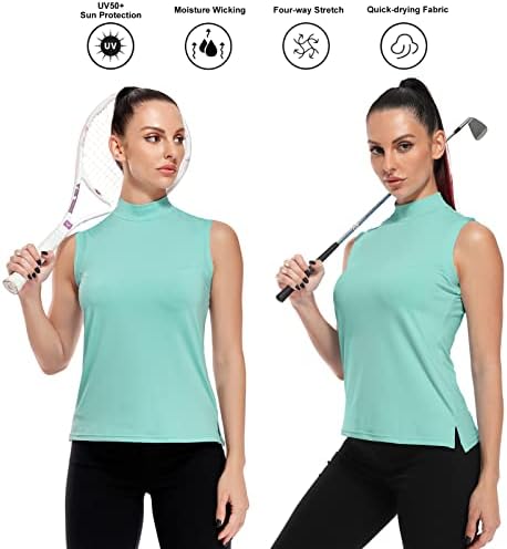 Топки голф поло маици жени без ракави тенок фит голф атлетски резервоар врвови брзо сува работна облека женски тренинзи врвови кошула