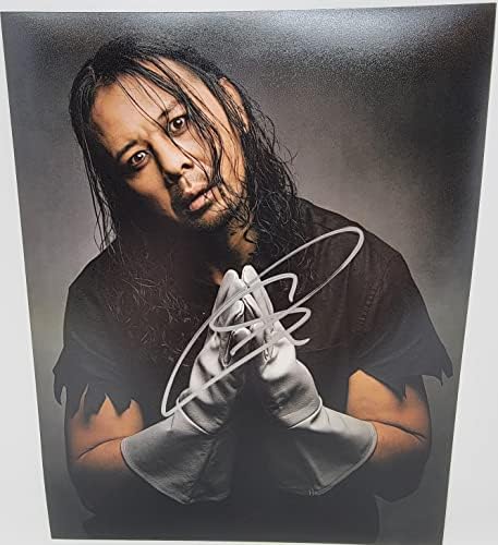 Шинсуке Накамура потпиша 8x10 Фото -WWE Суперerstвезда Андертејкер