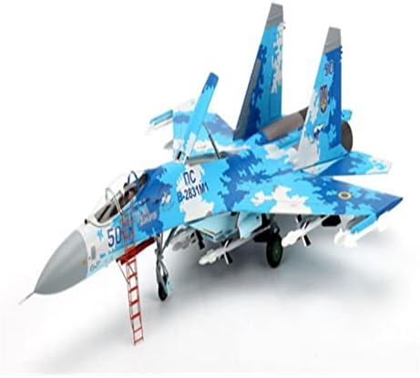 Модели на авиони 1:72 Fit for SU-27ub Fighter Toy Air Force Aircraft Aircraft Static Flanker Collection Collection Display