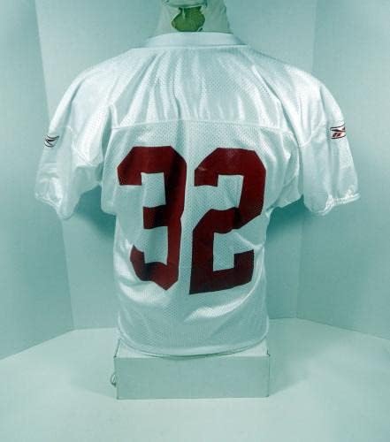 2010 Сан Франциско 49ерс Мајкл Луис 32 Игра Издадена Белата Пракса Џерси Л 8-Непотпишани Нфл Игра Користи Дресови