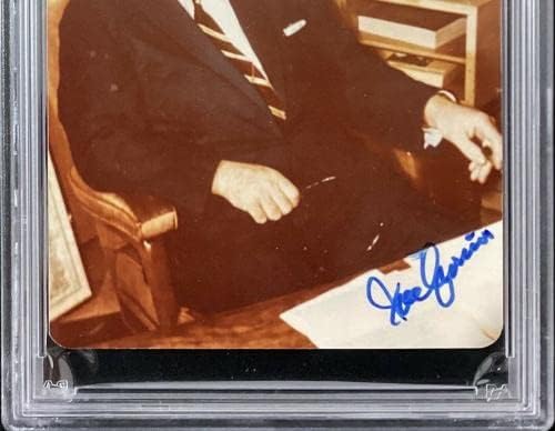 Crо Кронин потпиша фотографија 3x5 Бејзбол Ред Сокс HOF AL Претседател Автограм ПСА/ДНК - Автограмирани фотографии од МЛБ