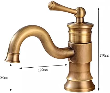 Faucets xyyxdd Басен миксер за бања ТАП месинг месинг тапа со единечна рачка единечна дупка Елегантен кран за бања