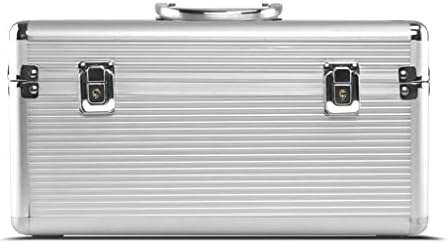 Куфер за заштита од алуминиум WXBDD за хард диск од 8 x 3,5 и 6 x 2,5 инчи