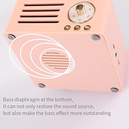 Bluetooth звучници мини старомоден класичен стил Bluetooth звучник Винли рекордер стил симпатичен изглед креативен подарок бас за подобрување