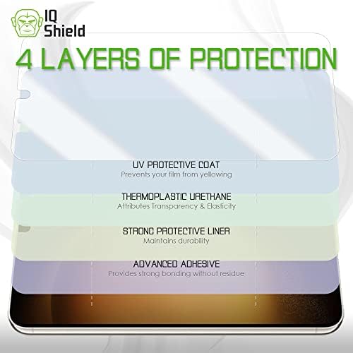 Заштитник на екранот IQShield компатибилен со Samsung Galaxy S23 5G Anti-Buble Clear Remon