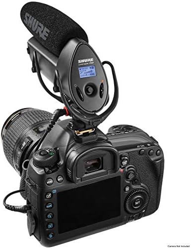 Shure VP83F Lenshopper Камера Монтирани Кондензатор Пушка Микрофон Со Интегриран Дигитален Флеш Снимање-Шофершајбната, Супериорен RF Имунитет,