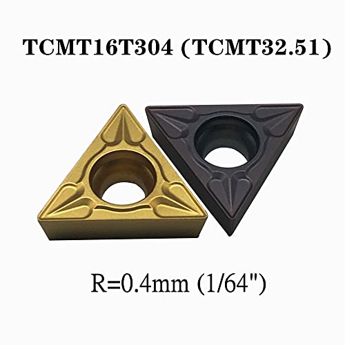 зузмин 10 парчиња TCMT32. 51 TCMT16T304 Карбид Вметнува Надворешни Влошки за Вртење + 10pcs M4x10 Легиран Челик Шестоаголни Завртки + 1pc