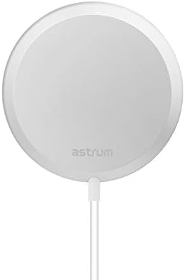 Astrum CW500 Магнетски безжичен полнач за iPhone 13/13 Pro/13 Pro Max/13 Mini, iPhone 12/12 Pro/12 Pro Max/12 Mini, AirPods 3/Pro, 15W