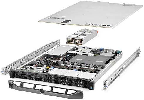Серверот TechMikeny 2x E5-2643V4 3.40GHz 12-јадрен 64 GB 4x 500 GB SSD H730P PowerEdge R430