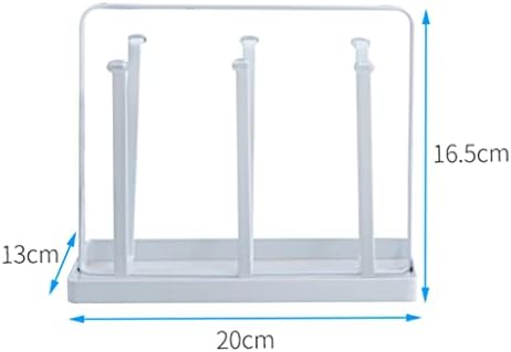 Мијаохи железо одводнувач држач за стаклени чаши за вода приказ Долдер домашна соба кујна решетката