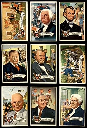 1956 година, Претседателите на САД ги комплетираа сетот