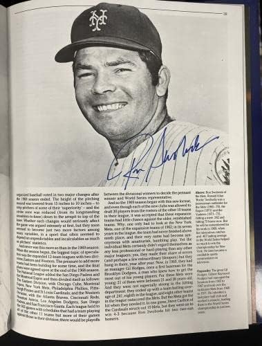 Jerryери Косман мулти потпишана книга Бејзбол HCB Podres Swoboda erskine +1 Auto TPG - MLB автограмираше разни предмети
