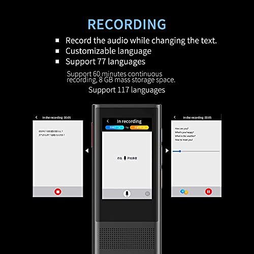 CLGZS 3.0 Ai Преведувач Пренослив Глас Уред Паметни Бизнис Патување Learningпски Учење 117 Јазици Превод Машина