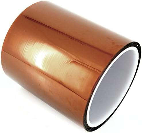 GOGORC 100мм 10см x 30m Каптон лента со висока температура отпорен на топлина полиимид -F019-100