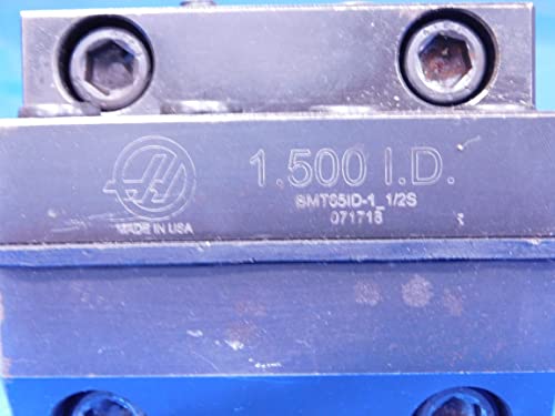 HAAS BMT65ID -1,5 CNC LATHE LATHE LATE SPLIT BLOCK 1 1/2 држач за алатка за лична карта 73mm x 70mm - JH2451CK2