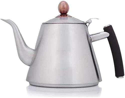Вклучен е чај со чај - чај со капсула дното и огледалото, садот за чај - Вклучен е производителот на чај од шпоретот на шпоретот