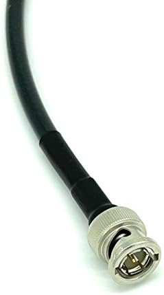 300ft AV -кабли 3G/6G HD SDI BNC кабел Белден 1505A RG59 - Црно