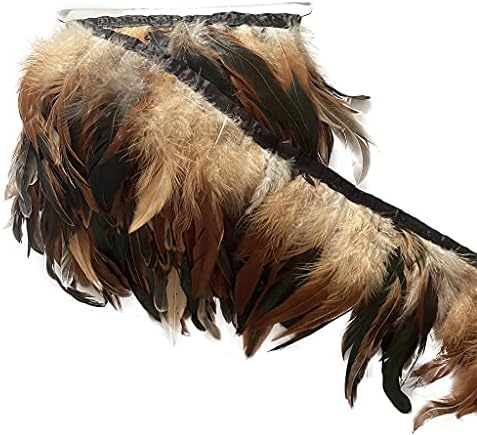 Londgen Rooster Peater Trim Fringe Sidth 5-7 инчи занаетчиски пердуви раб