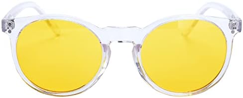 Hi -lites Забавни очила и рамки во боја - Терапија/Хромотерапија очила и леќи - Очили за рамнотежа на чакра за менување на