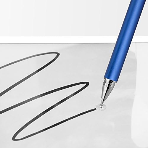 Boxwave Stylus Pen Компатибилен со двојна електроника DCPA901 - FineTouch капацитивен стилус, супер прецизно пенкало за игла за двојна електроника DCPA901 - Лунарна сина боја