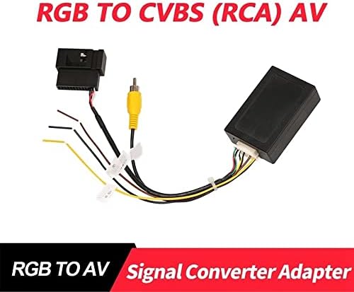 Адаптер за декодер на конвертор на сигнал Ramro RGB до AV CVBS за сигнал за голф за задна камера 6 кубика
