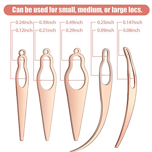 5 Парчиња Дредлокс Алатка Сестри Брави Занаетчиски Дредлокови Екстензии За Коса Локи Додатоци За Затегнување Алатки За Коса Easyloc