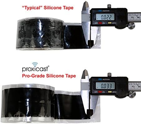 Proxicast Про-одделение Екстра силна 30 милји водоотпорна само-фузионирање силиконска гума запечатување лента за надворешна антена коакс