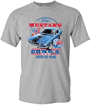 Форд Мустанг Кобра 1968 година маица Обединети Ние ја зачудуваме американската класична маичка маичка маичка
